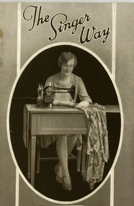 Framed Print : Singer Sewing Machine - The Singer Way Framed Print : Singer Sewing Machine - The Singer Way
