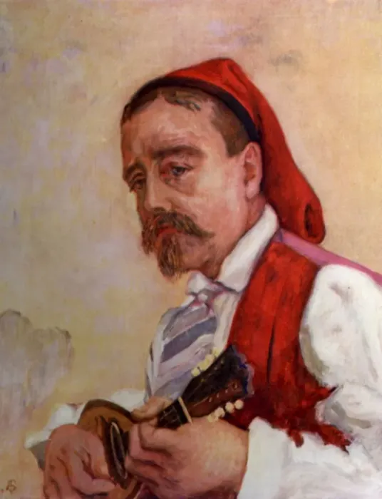 Framed Print : A Singer In The Tarantella Framed Print : A Singer In The Tarantella