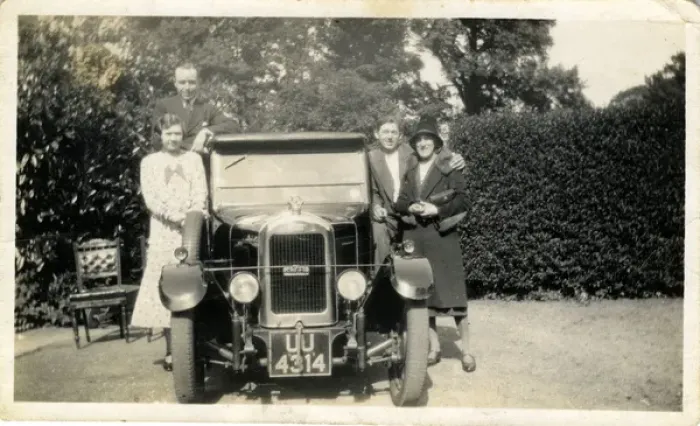 Framed Print : Singer Vintage Car, England Framed Print : Singer Vintage Car, England