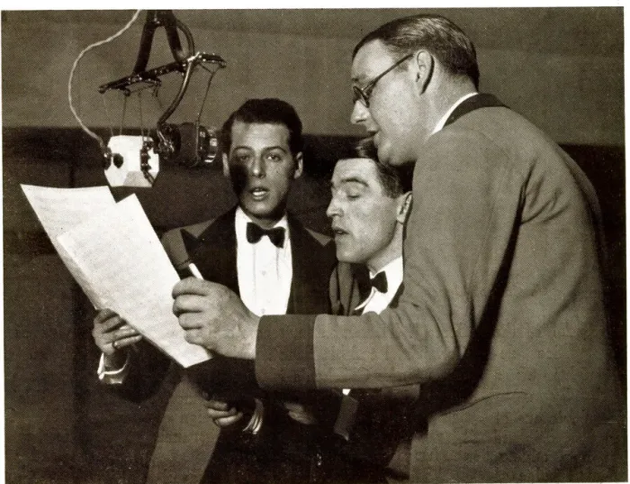 Framed Print : Three singers, BBC Dance Band, Broadcasting House Framed Print : Three singers, BBC Dance Band, Broadcasting House