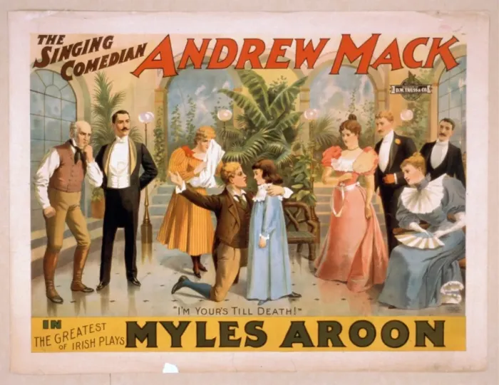 Framed Print : The singing comedian, Andrew Mack in the greatest of Irish p Framed Print : The singing comedian, Andrew Mack in the greatest of Irish p