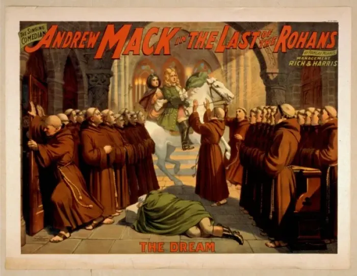 Framed Print : The singing comedian, Andrew Mack in the The last of the Roh Framed Print : The singing comedian, Andrew Mack in the The last of the Roh