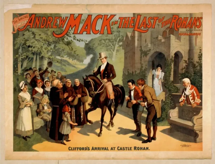 Framed Print : The singing comedian, Andrew Mack in the The last of the Roh Framed Print : The singing comedian, Andrew Mack in the The last of the Roh