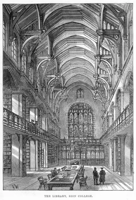 Framed Print : Sion College Library Framed Print : Sion College Library
