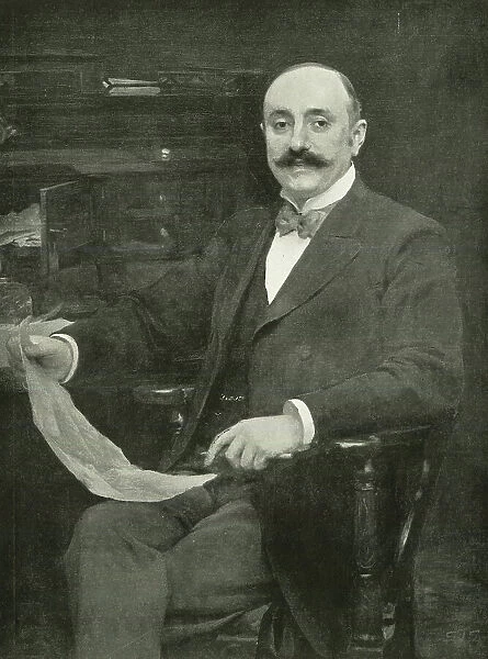 Sir Adolph Tuck, Chairman of Raphael Tuck and Sons