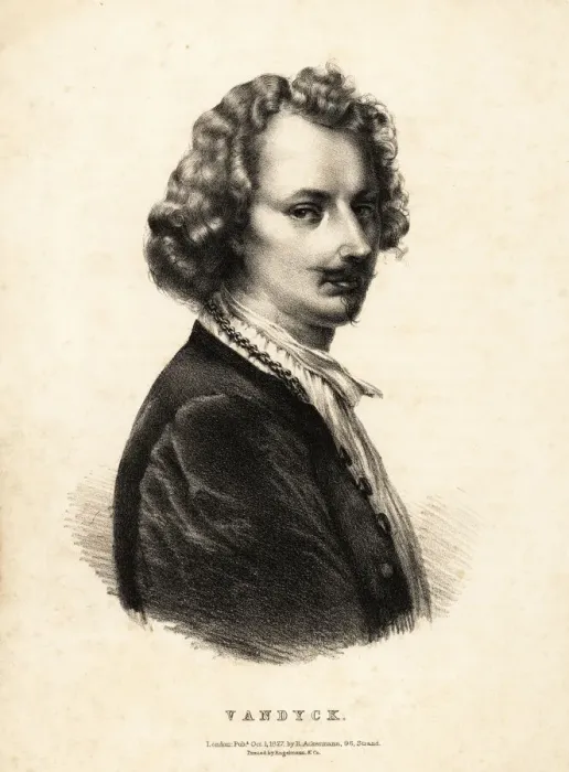 Framed Print : Sir Anthony Van Dyck, Flemish Baroque artist Framed Print : Sir Anthony Van Dyck, Flemish Baroque artist