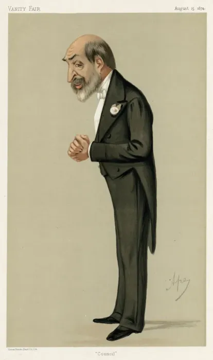 Framed Print : Sir Arthur Helps, Vanity Fair, Ape