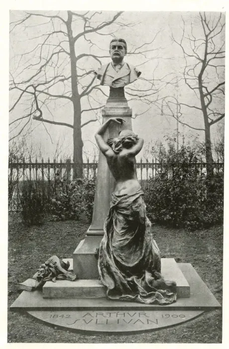 Framed Print : Sir Arthur Sullivan statue, Embankment Gardens, London Framed Print : Sir Arthur Sullivan statue, Embankment Gardens, London