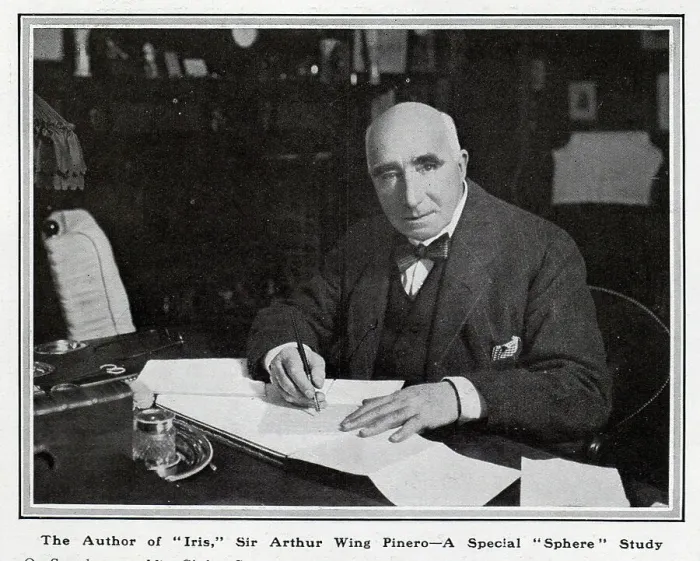 Framed Print : Sir Arthur Wing Pinero in his study Framed Print : Sir Arthur Wing Pinero in his study