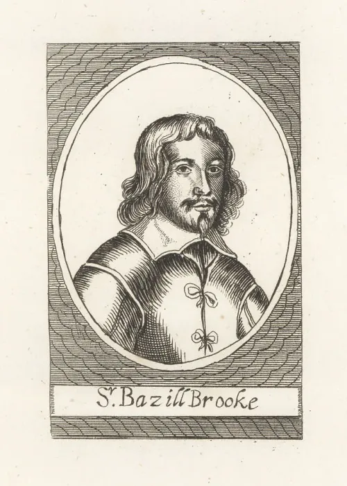Framed Print : Sir Basil Brooke, royalist conspirator, 1576-1646 Framed Print : Sir Basil Brooke, royalist conspirator, 1576-1646