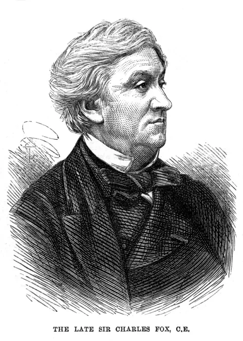 Framed Print : Sir Charles Fox - 2 Framed Print : Sir Charles Fox - 2
