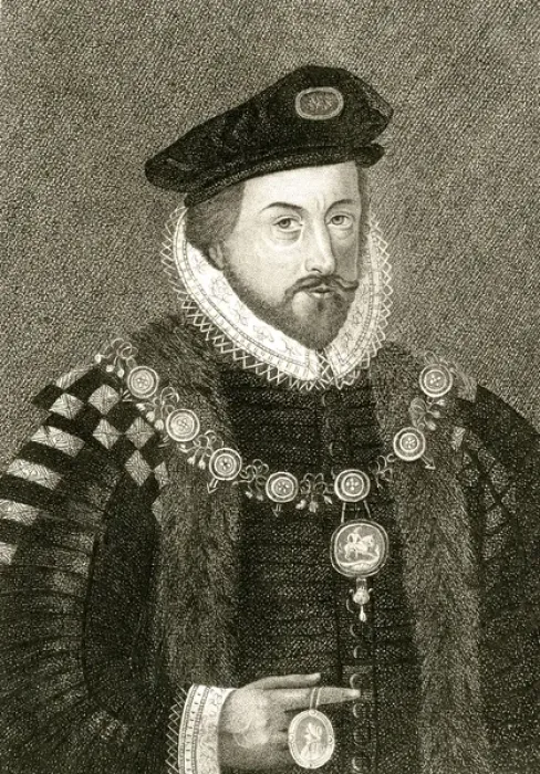 Framed Print : Sir Christopher Hatton Framed Print : Sir Christopher Hatton