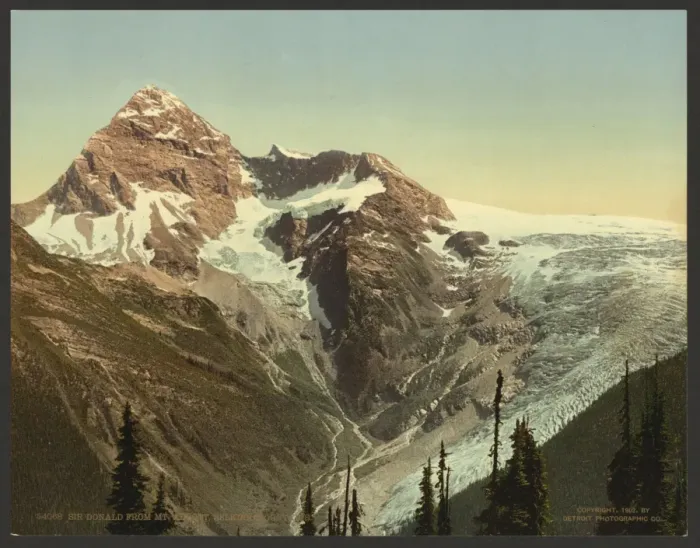 Framed Print : Sir Donald from Mt. Abbott, Selkirk Mountains Framed Print : Sir Donald from Mt. Abbott, Selkirk Mountains
