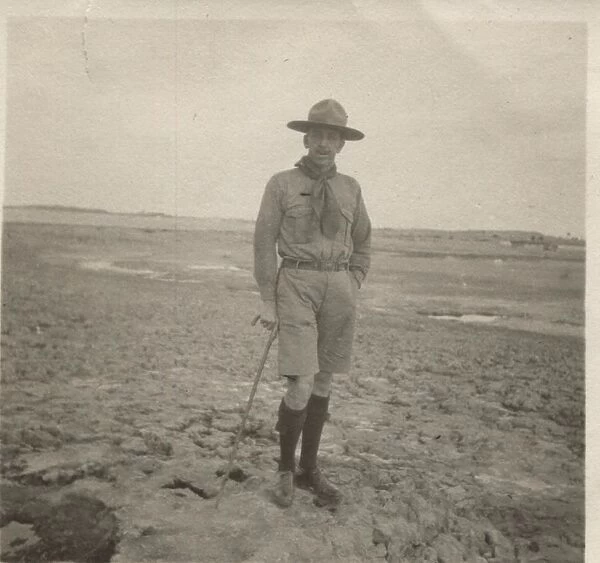 Sir Douglas Allen at Sidi Bishr, Egypt