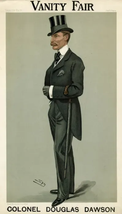 Framed Print : Sir Douglas F. R. Dawson, Vanity Fair, Spy in 1903 Framed Print : Sir Douglas F. R. Dawson, Vanity Fair, Spy in 1903