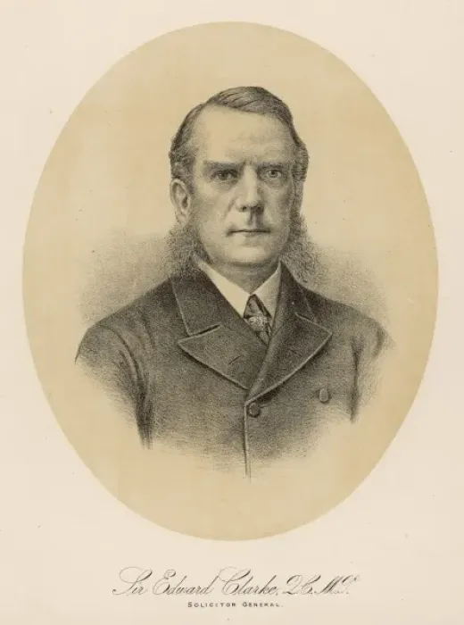 Framed Print : Sir Edward Clarke Framed Print : Sir Edward Clarke