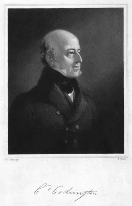 Framed Print : Sir Edward Codrington Framed Print : Sir Edward Codrington