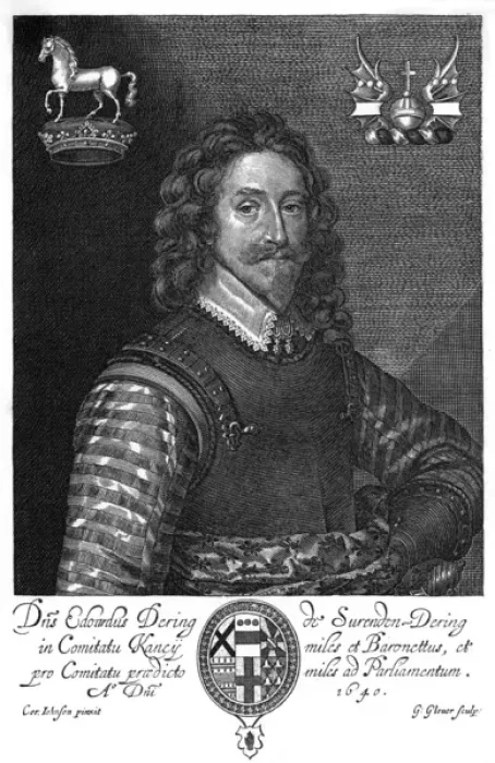 Framed Print : Sir Edward Dering - 1 Framed Print : Sir Edward Dering - 1