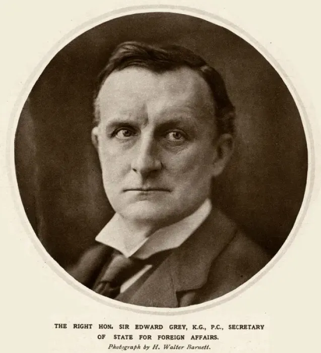 Framed Print : Sir Edward Grey in 1915 Framed Print : Sir Edward Grey in 1915
