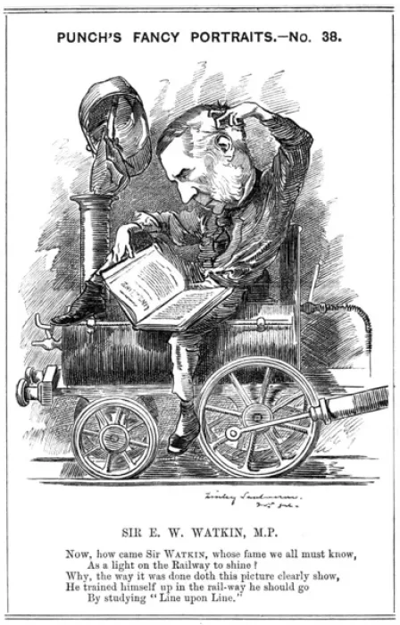 Framed Print : Sir Edward Watkin Framed Print : Sir Edward Watkin