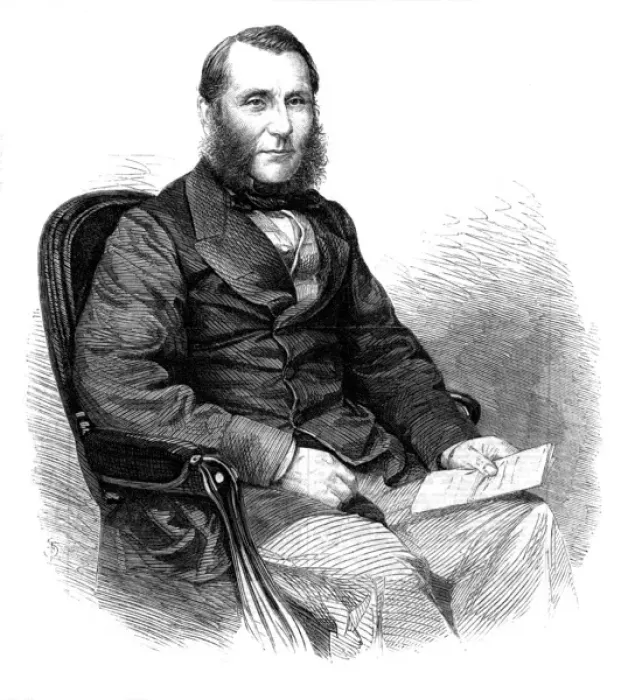 Framed Print : Sir Eward Watkin (ILN) Framed Print : Sir Eward Watkin (ILN)