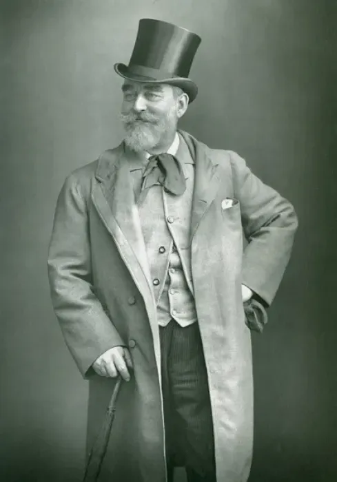 Framed Print : Sir Francis Cowley Burnand - Journalist and Editor of Punch Framed Print : Sir Francis Cowley Burnand - Journalist and Editor of Punch