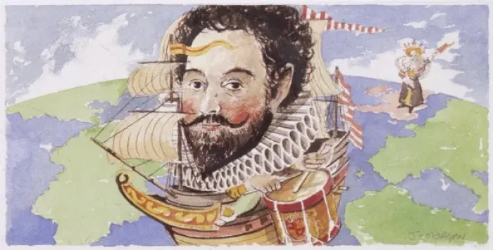 Framed Print : Sir Francis Drake Framed Print : Sir Francis Drake