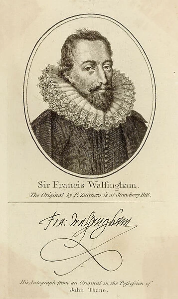 Sir Francis Walsingham, Secretary to Queen Elizabeth I