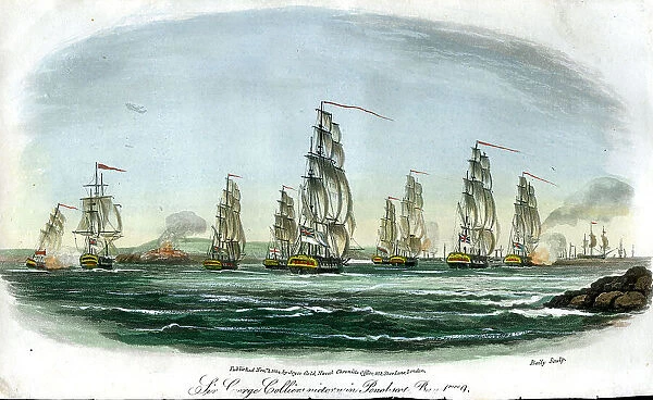 Sir George Colliers Victory In Penobscot Bay 1779