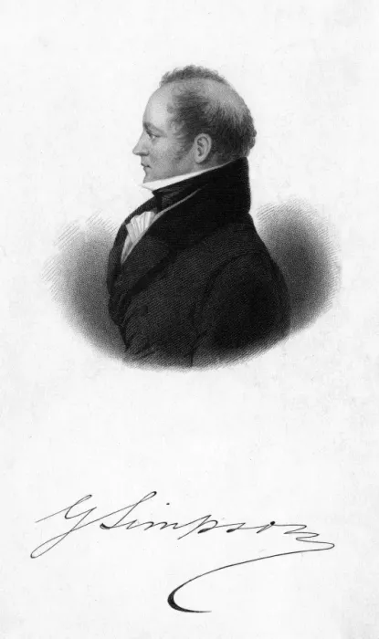 Framed Print : Sir George Simpson Framed Print : Sir George Simpson