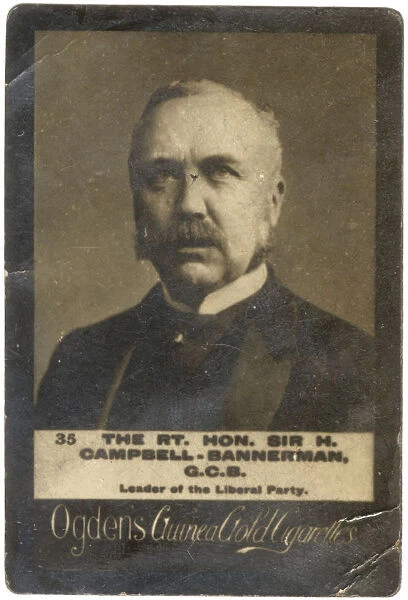 Sir Henry Campbell-Bannerman, Liberal Party leader