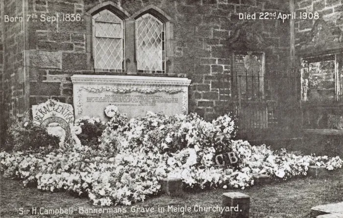 Framed Print : Sir Henry Campbell-Bannermans grave, Meigle, Scotland Framed Print : Sir Henry Campbell-Bannermans grave, Meigle, Scotland