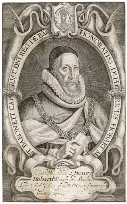 Framed Print : Sir Henry Hobart, Judge Framed Print : Sir Henry Hobart, Judge