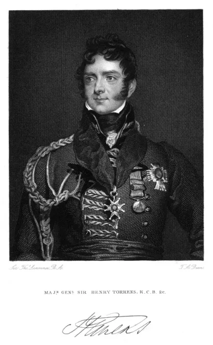 Framed Print : Sir Henry Torrens Framed Print : Sir Henry Torrens