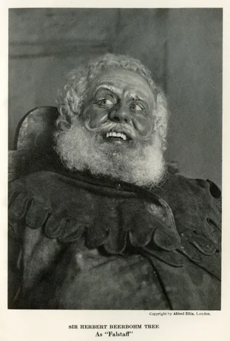 Framed Print : Sir Herbert Beerbohm Tree in the role of Falstaff Framed Print : Sir Herbert Beerbohm Tree in the role of Falstaff