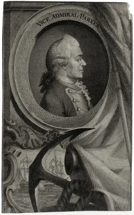 Framed Print : Sir Hyde Parker, Admiral of the Royal Navy Framed Print : Sir Hyde Parker, Admiral of the Royal Navy