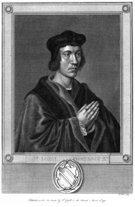 Framed Print : Sir John Fortescue - 2 Framed Print : Sir John Fortescue - 2
