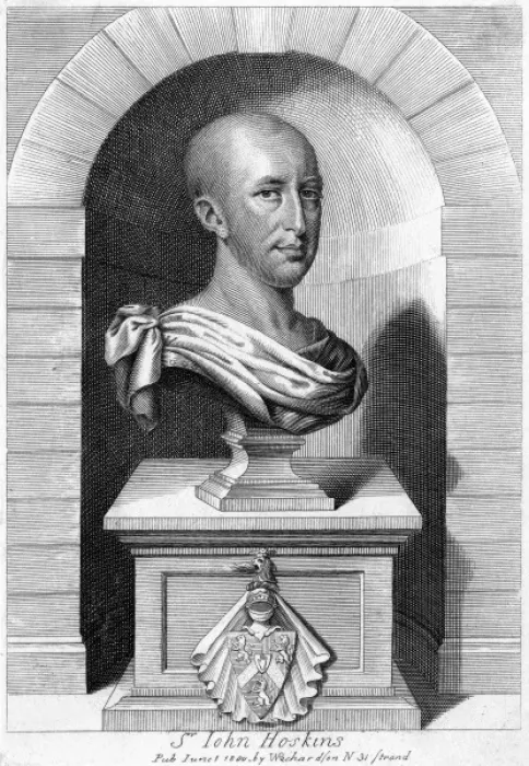 Framed Print : Sir John Hoskins