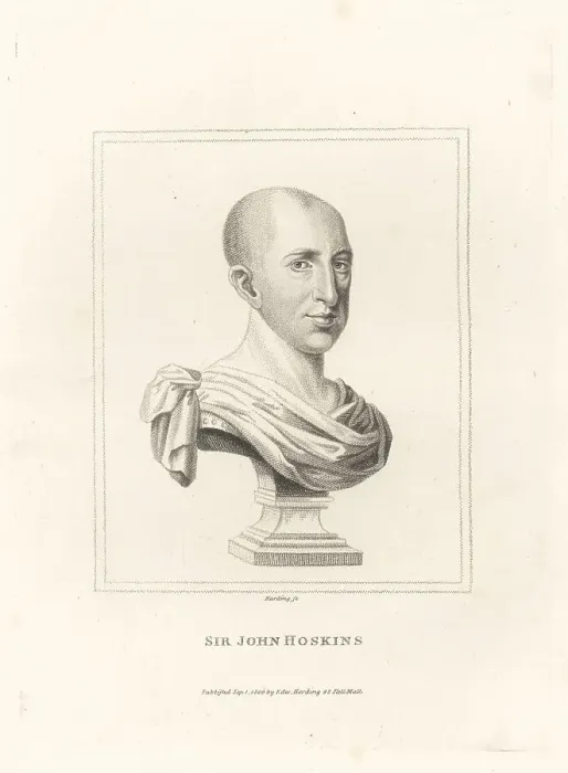 Framed Print : Sir John Hoskins, founder of the Royal Society Framed Print : Sir John Hoskins, founder of the Royal Society