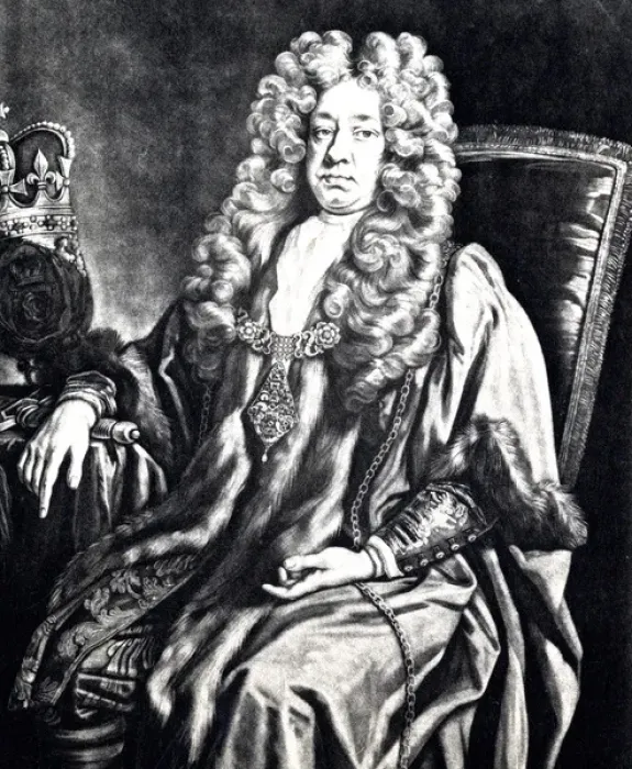 Framed Print : Sir John Houblon / Closter Framed Print : Sir John Houblon / Closter