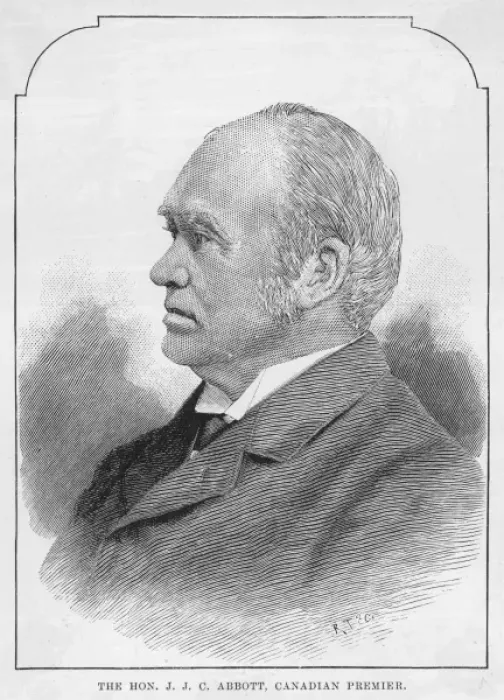Framed Print : Sir John J C Abbott Framed Print : Sir John J C Abbott