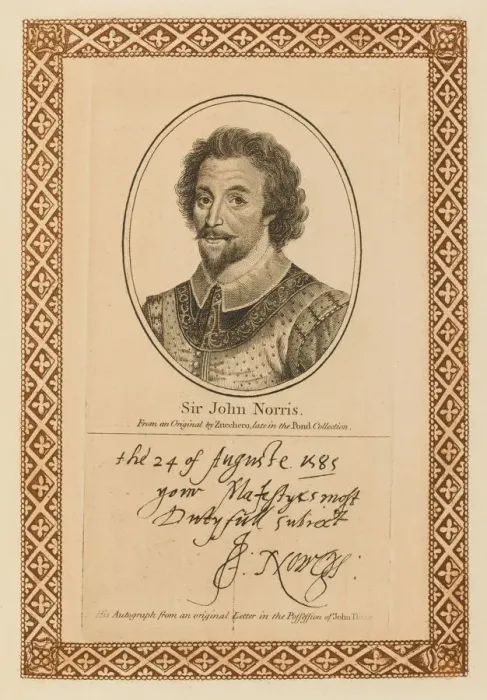 Framed Print : SIR JOHN NORRIS Framed Print : SIR JOHN NORRIS