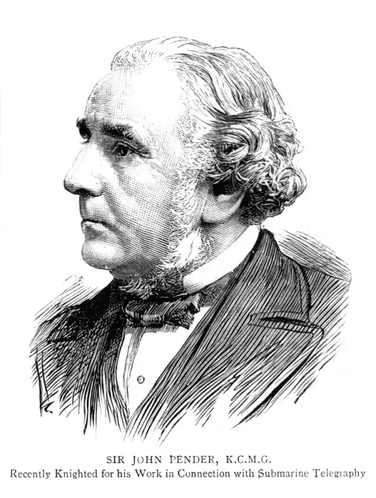Framed Print : Sir John Pender - 2 Framed Print : Sir John Pender - 2