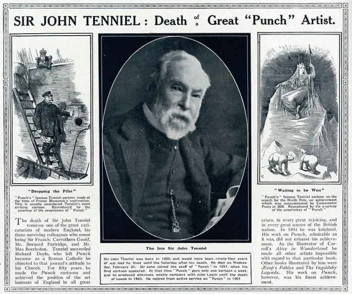 Framed Print : Sir John Tenniel, artist, illustrator and cartoonist Framed Print : Sir John Tenniel, artist, illustrator and cartoonist