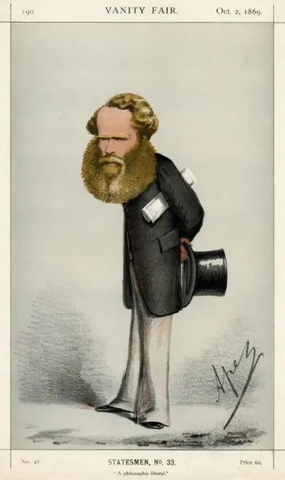 Framed Print : Sir M. E. Grant Duff, Vanity Fair, Ape Framed Print : Sir M. E. Grant Duff, Vanity Fair, Ape