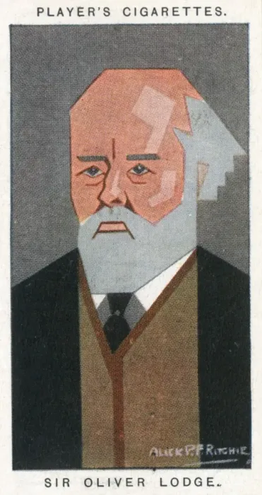 Framed Print : Sir Oliver Joseph Lodge - British physicist Framed Print : Sir Oliver Joseph Lodge - British physicist