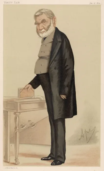 Framed Print : Sir a Panizzi / Vfair 1874 Framed Print : Sir a Panizzi / Vfair 1874