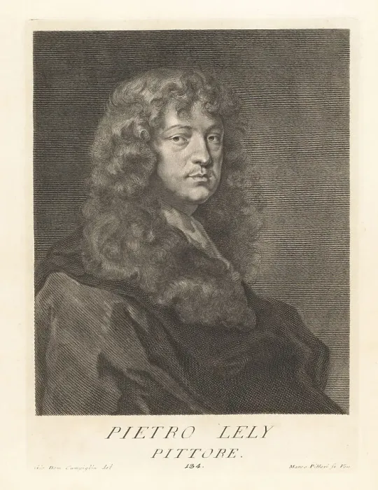 Framed Print : Sir Peter Lely, Dutch painter to the English court, 1618-1680 Framed Print : Sir Peter Lely, Dutch painter to the English court, 1618-1680