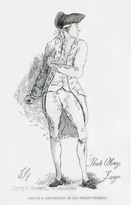 Framed Print : Sir Philip Francis Framed Print : Sir Philip Francis