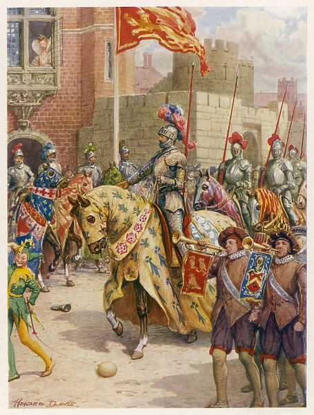 Sir Philip Sidney jousts at Whitehall